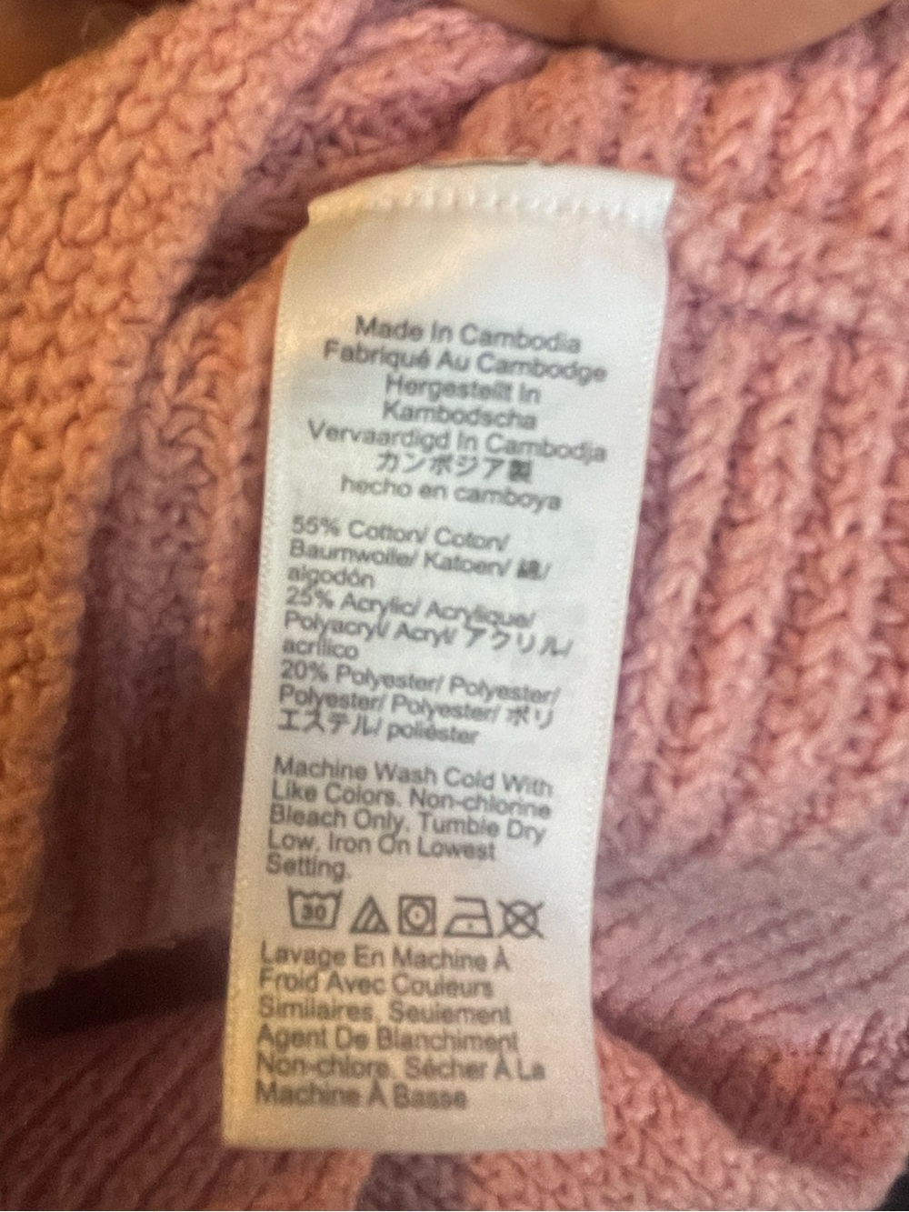 J.Crew Cotton Blend Knit Sweater Oversized S - Picture 4 of 4